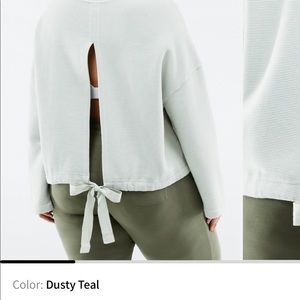 Anna Tie-Back Sweatshirt (size medium)